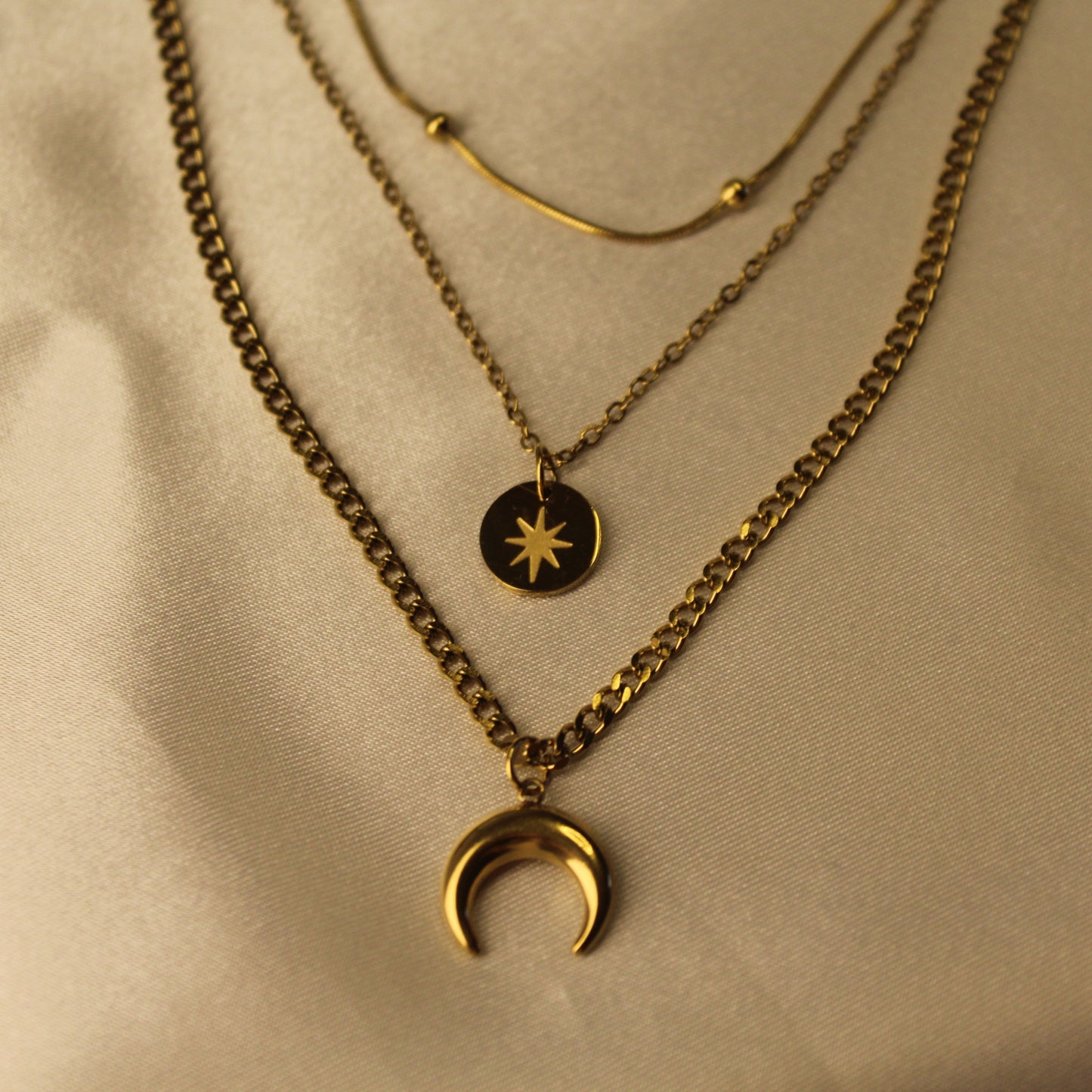 Moon Layered necklace