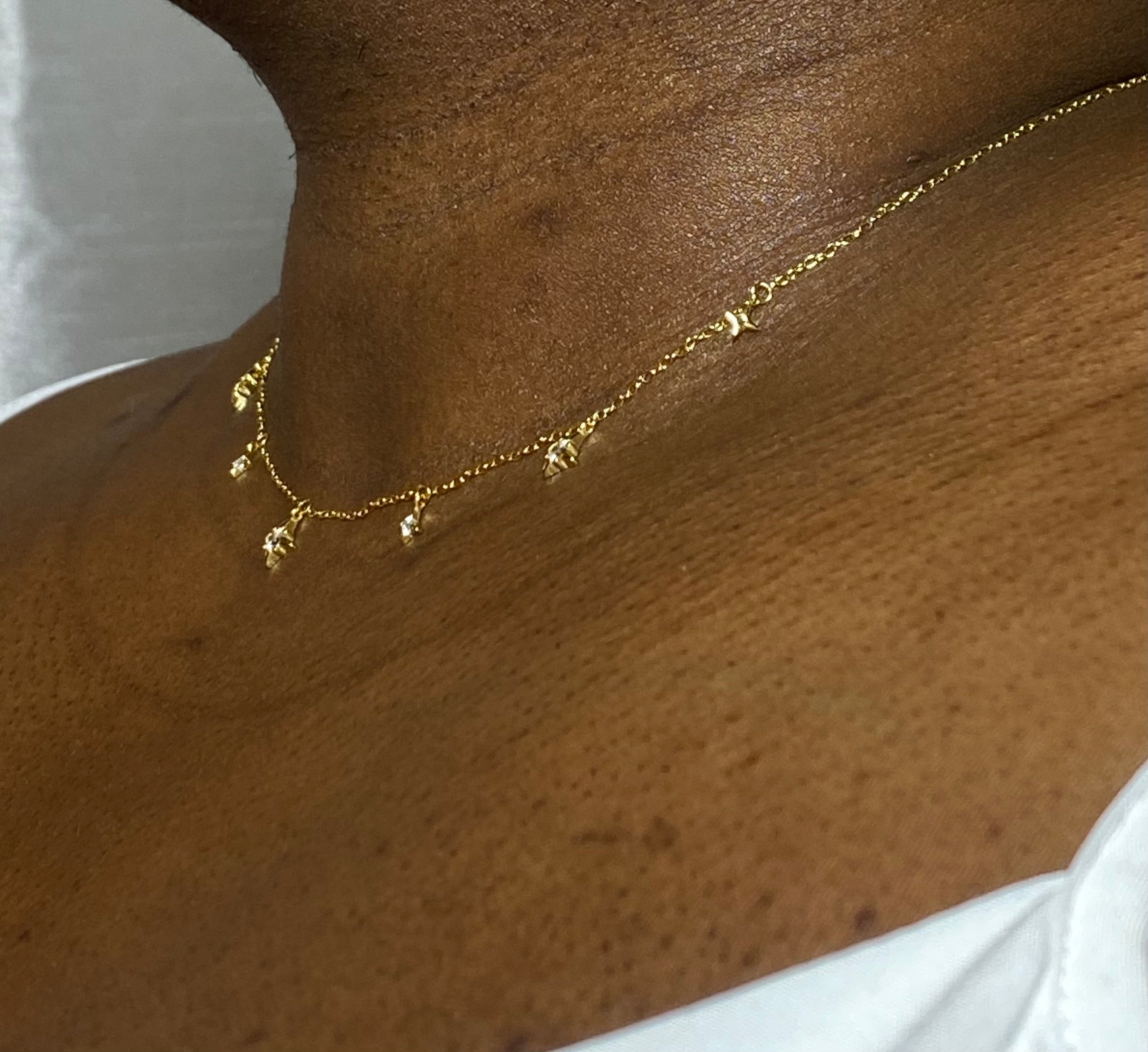 Stella charm necklace