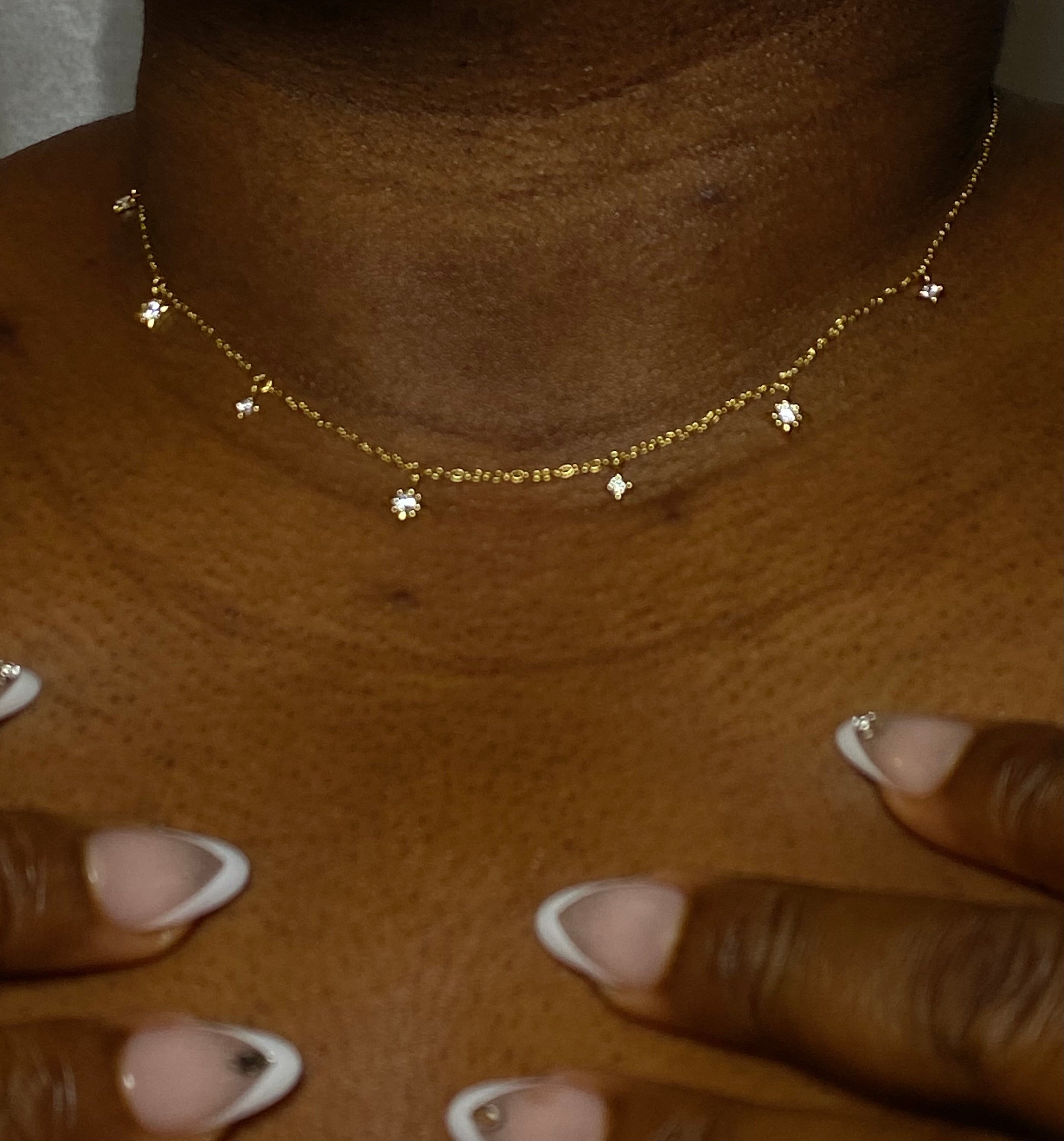 Stella charm necklace