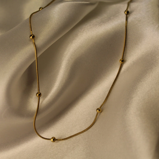 Dotted Chain Necklace